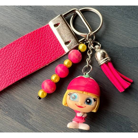 Disney Doorable Taffyta Muttonfudge Wreck It Ralph Keychain New - Picture 1 of 3